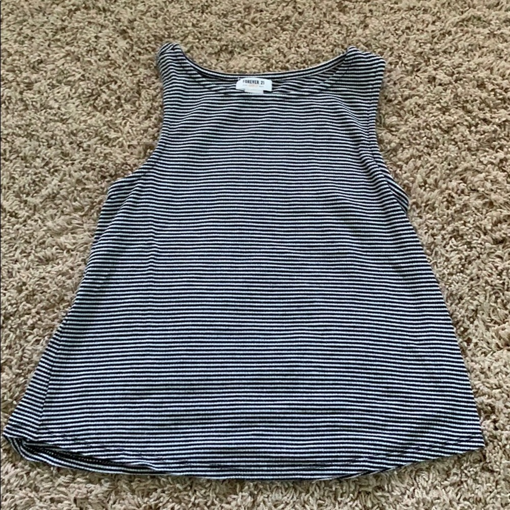 Striped Forever 21 Girls Shirt